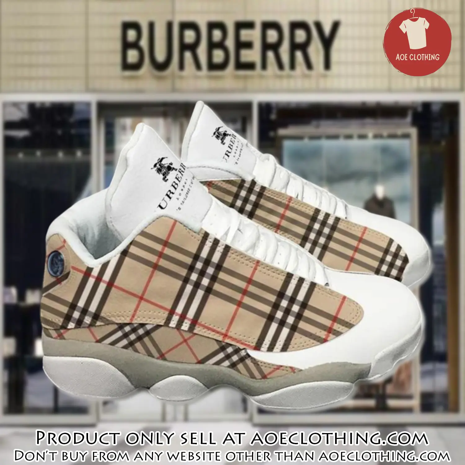 Burberry white air jordan 13 sneakers shoes hot  gifts for men women aoe0523835